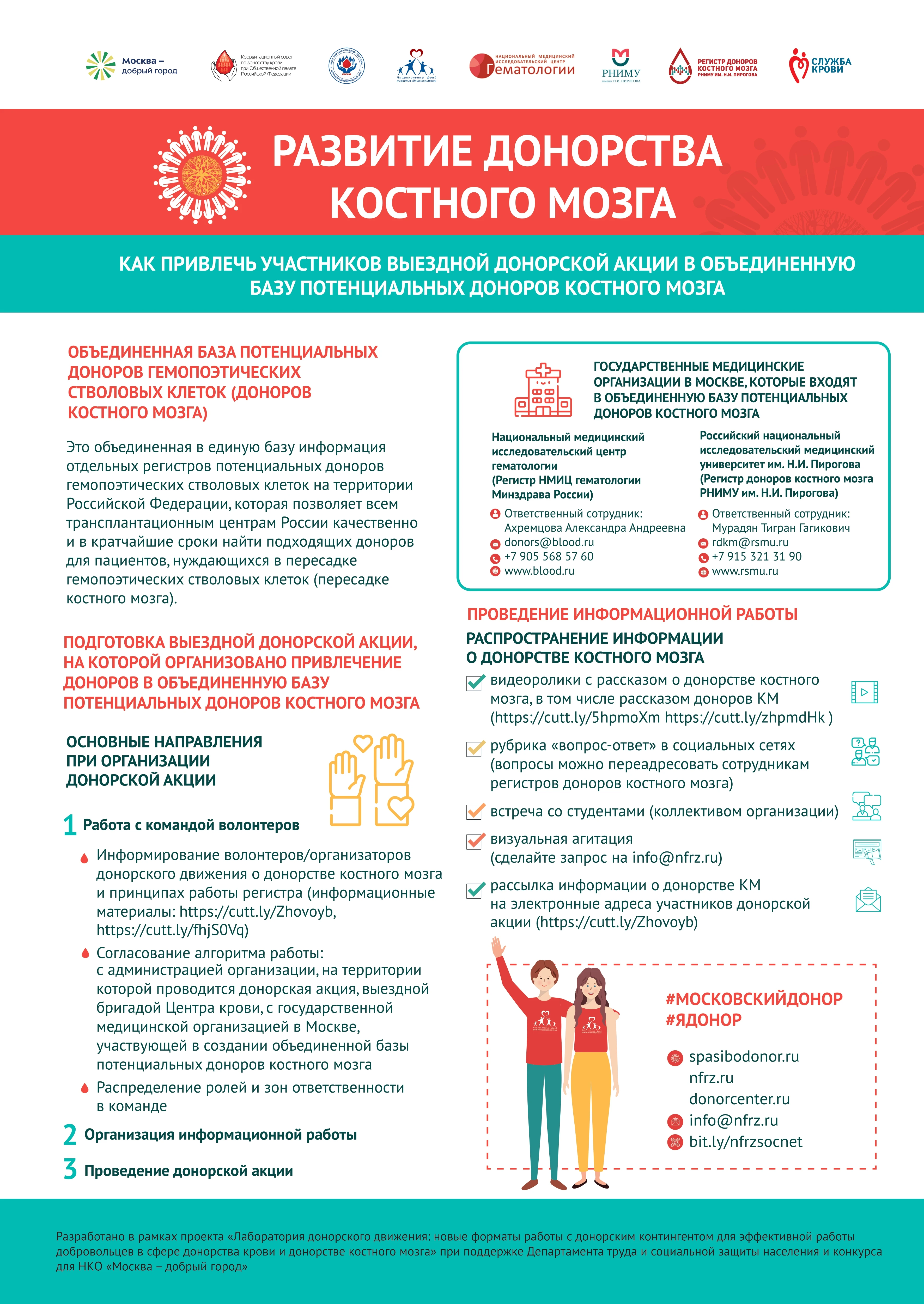 Развитие донорства костного мозга