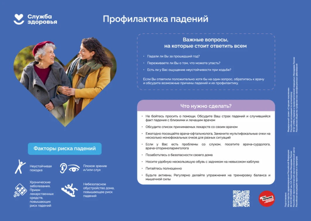 Профилактика падений