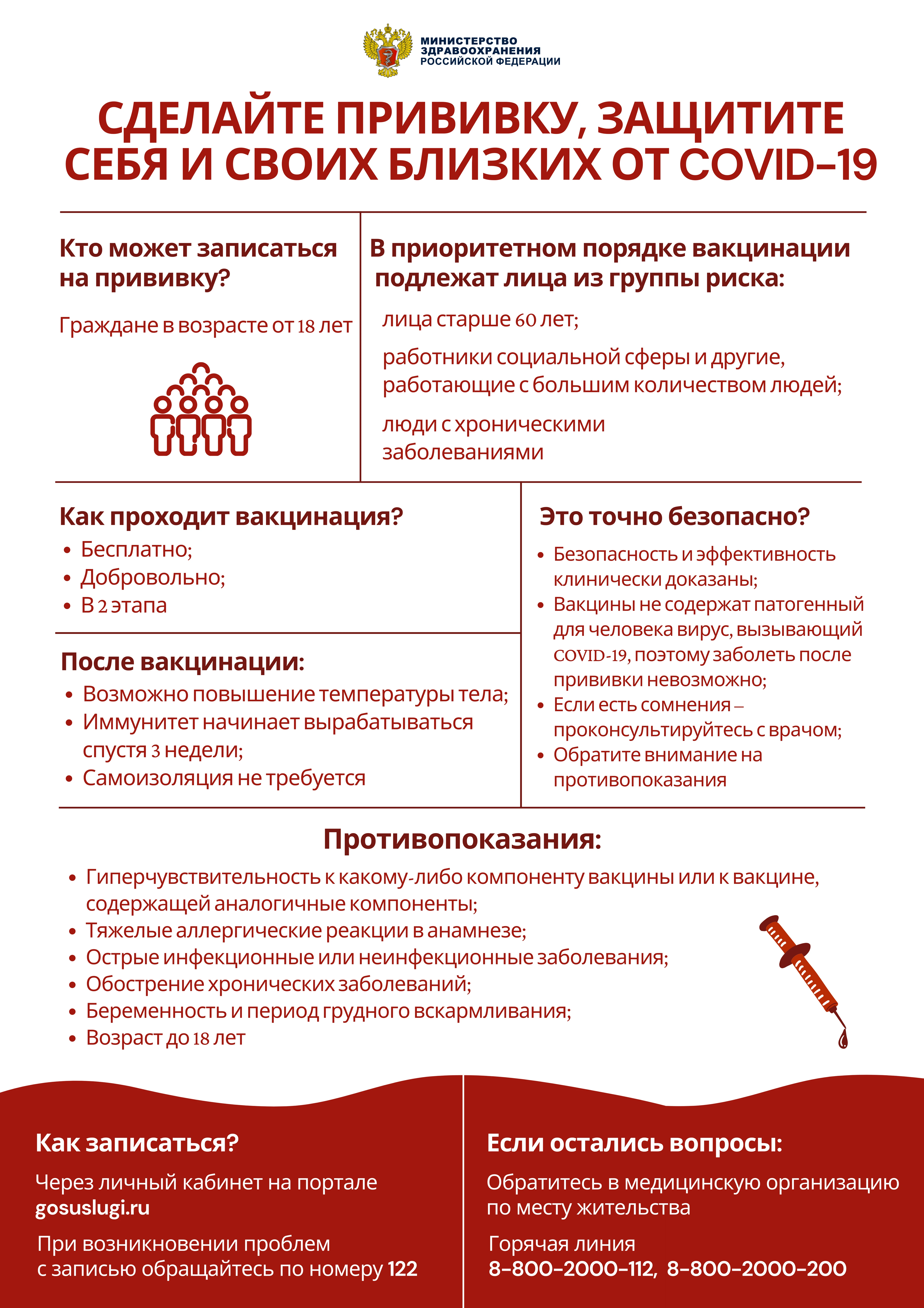 Защитите себя и своих близких от COVID-19